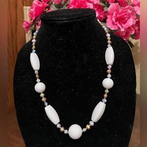 Lee Sands Sponge Coral w Pastel Cultured Freshwater Pearl